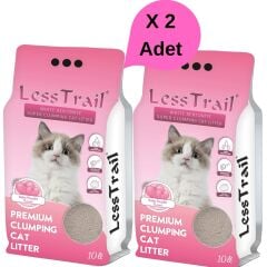 Less Trail Pudra Kokulu Kedi Kumu 10 Lt X 2 Adet 20 Lt