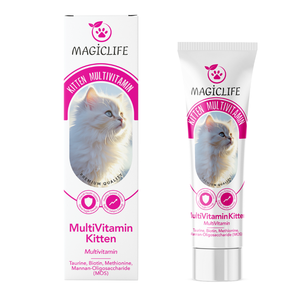 Magiclife Premium Kıtten Malt Paste - 100gr. Yavru ve Anne Kedi Multivitamin